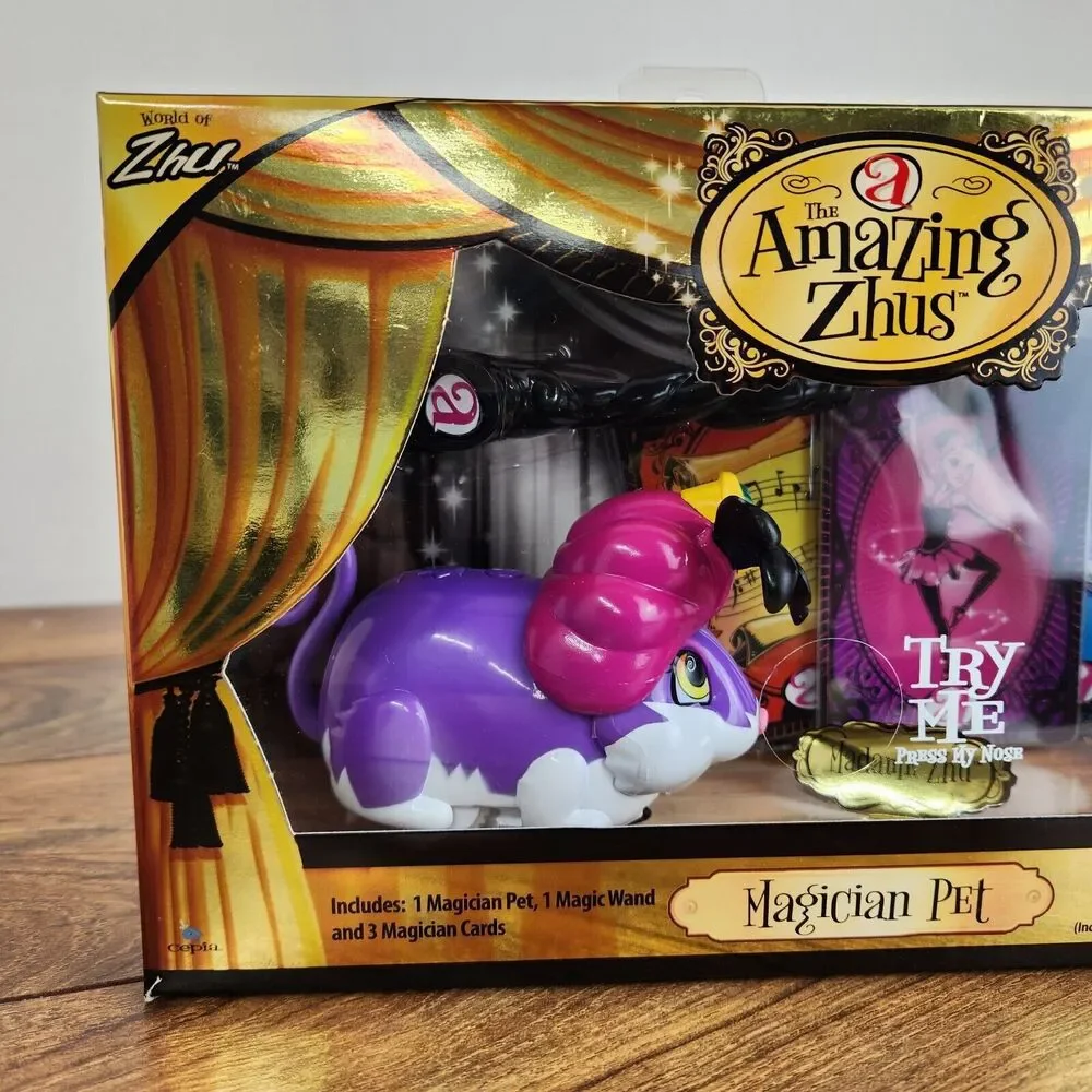 The Amazing Zhus Madame Zhu Interactive Magician Pets - New Toy